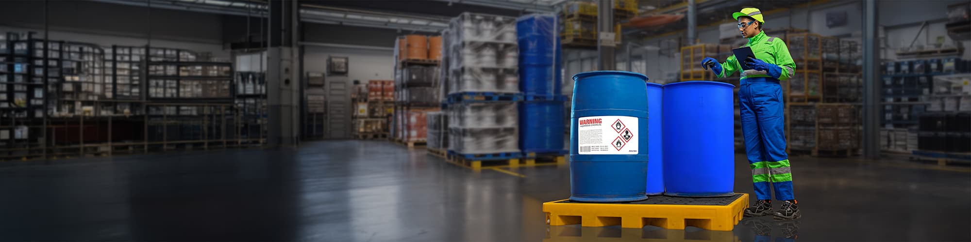 Spill Pallets & Secondary Containments