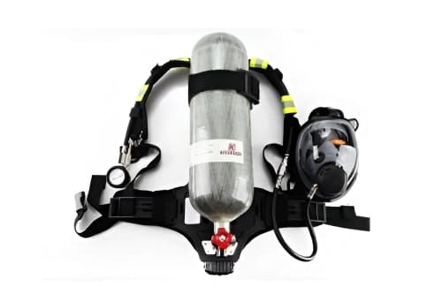 SCBA unit compliant with EN137:2006 safety standards
